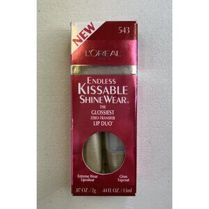 NEW L'Oréal Endless Kissable ShineWear Lip Duo 543 Mauve Mystique